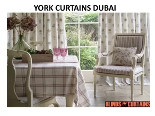 YORK CURTAINS DUBAI