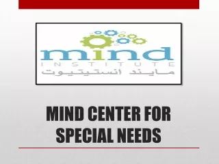 mind center for special needs