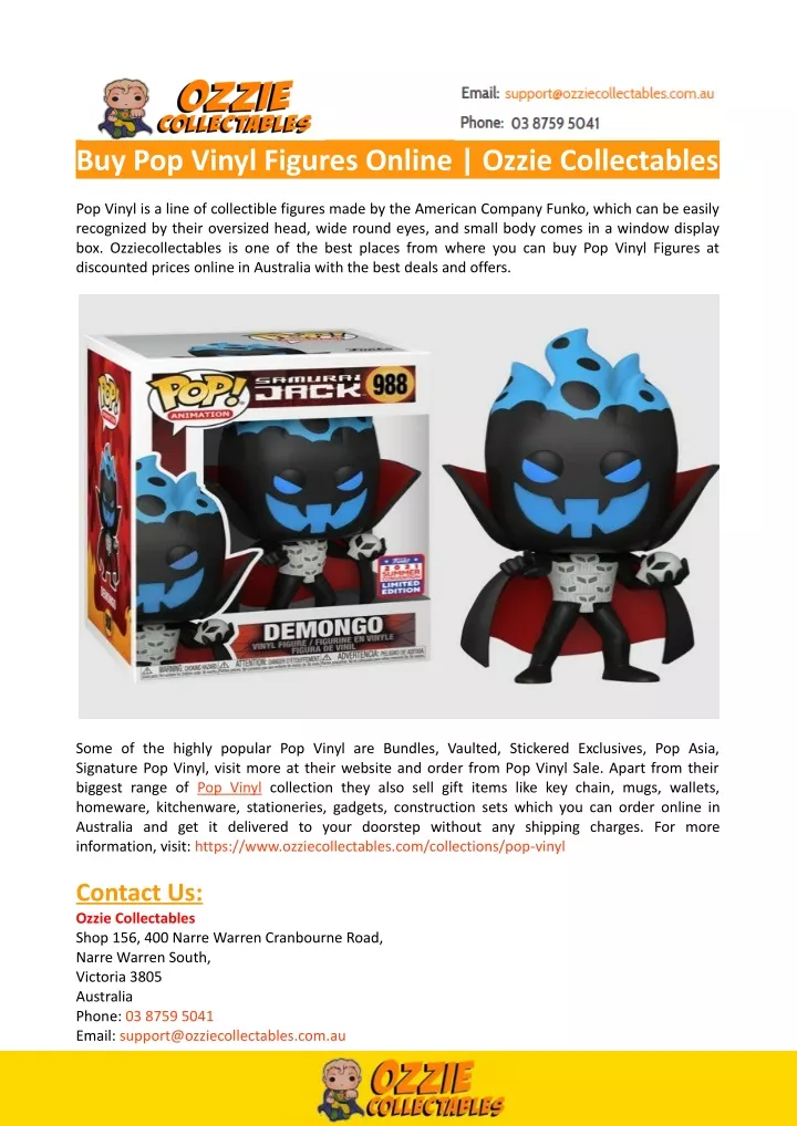 buy pop vinyl figures online ozzie collectables