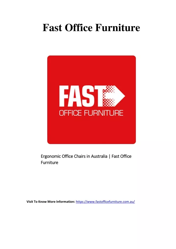 fast office furniture