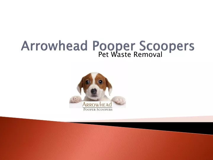 arrowhead pooper scoopers