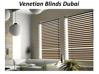 venetian blinds dubai