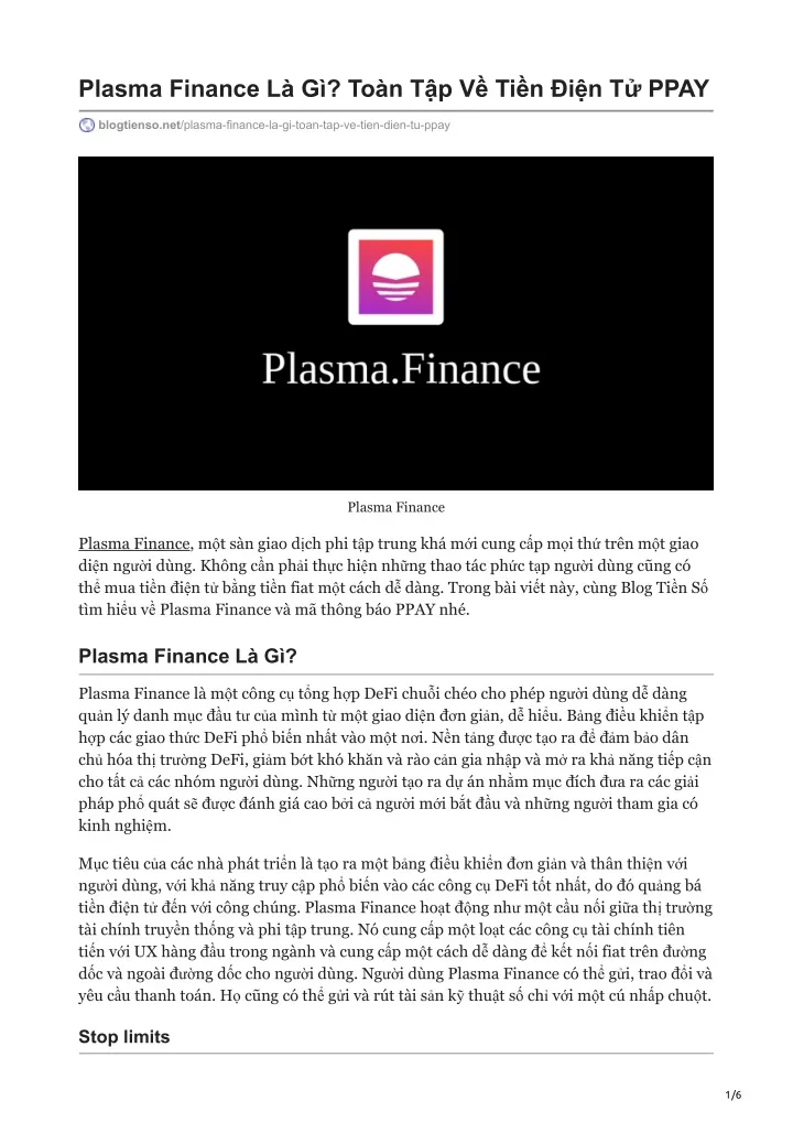 plasma finance l g to n t p v ti n i n t ppay