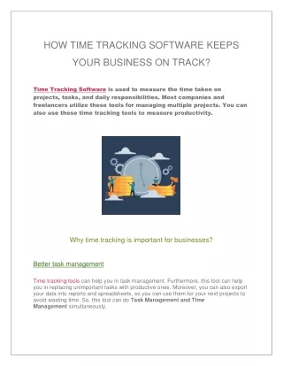 how time tracking software keeps