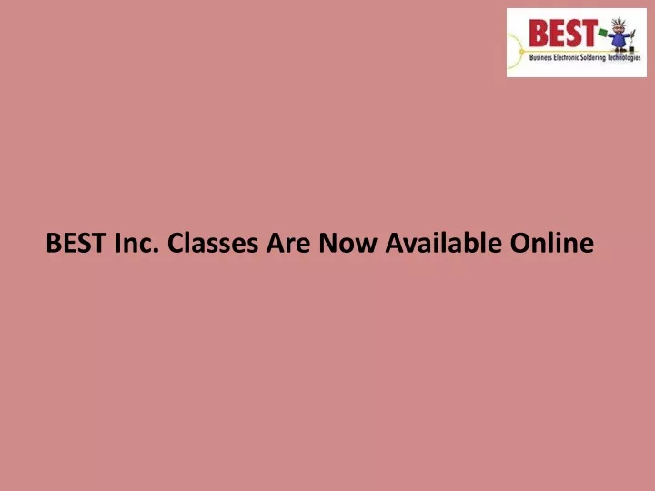 best inc classes are now available online