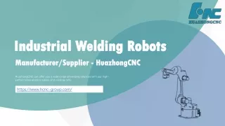 Welding Cell and Welding Robotic Arm for Automatic Welding Process