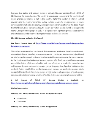 germany data backup and recovery market