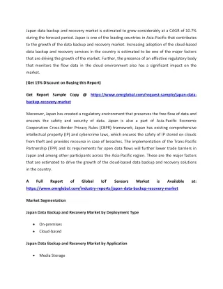 japan data backup and recovery market