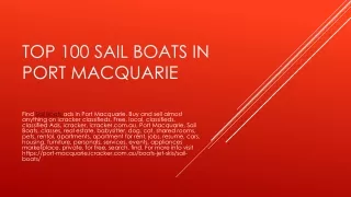 Top 100 Sail Boats in Port Macquarie