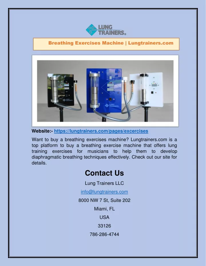 breathing exercises machine lungtrainers com