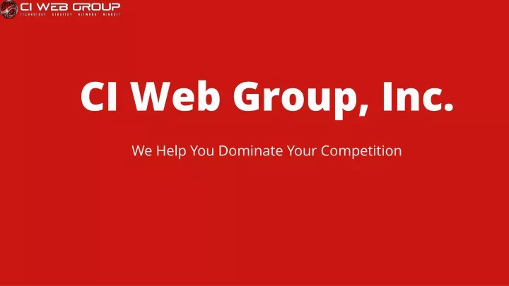 ci web group inc