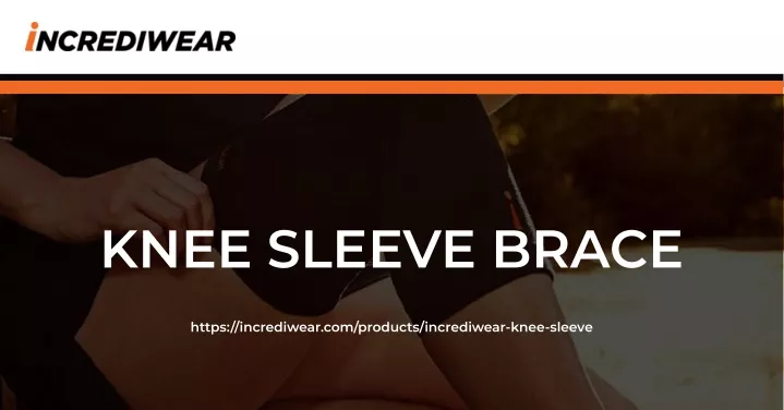 knee sleeve brace