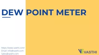 Dew Point Meter | Dew Point Sensor | Dew Point Temperature