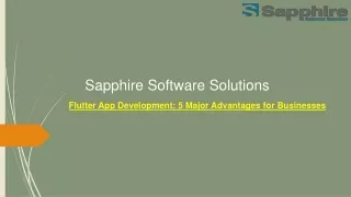 sapphire software solutions