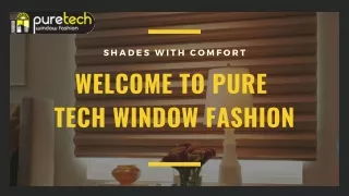 Automated Roller Shades Seattle | Seattle Window Blinds | Pure Tech Window Fashi