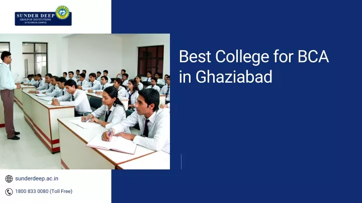 best college for bca in ghaziabad