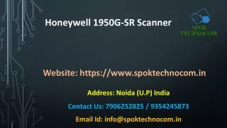 Honeywell 1950G-SR Scanner from SPOK Technocom