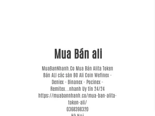 Mua Ban ali