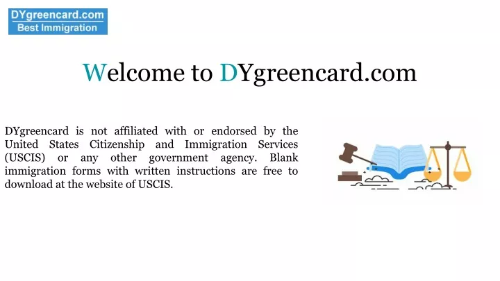 welcome to dygreencard com