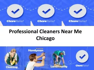 Professional Cleaners Near Me Chicago