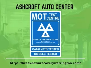 Get MOT test in Warrington by the professionals