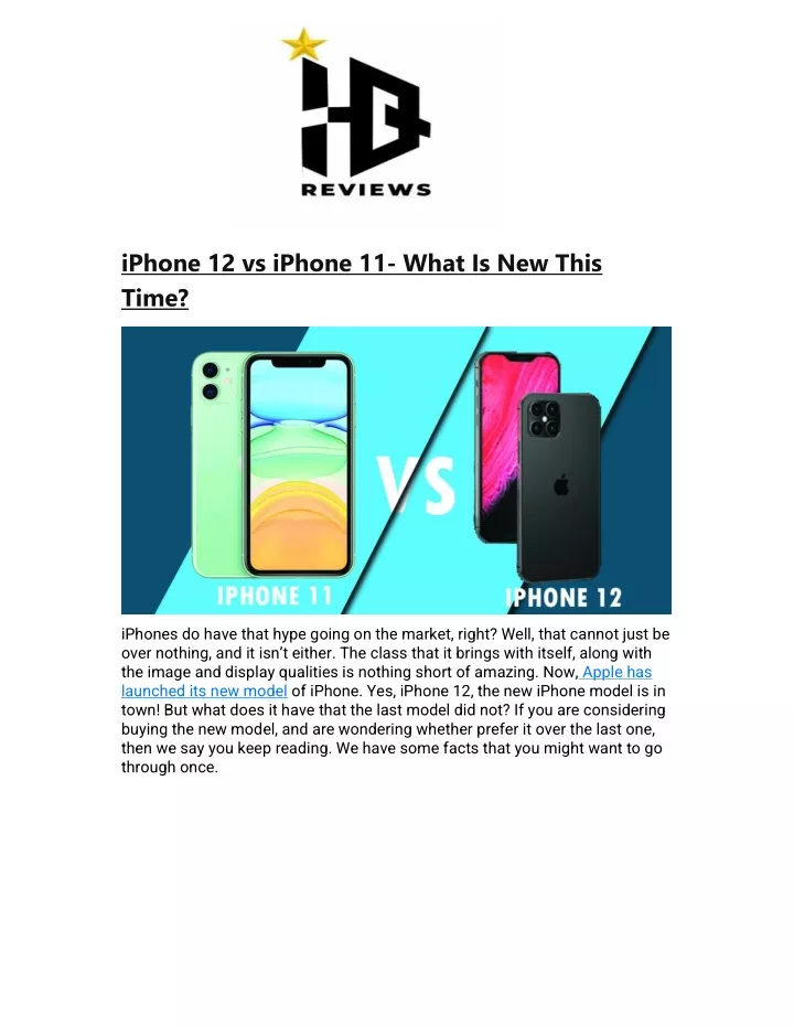 iphone 12 vs iphone 11 what is new this time
