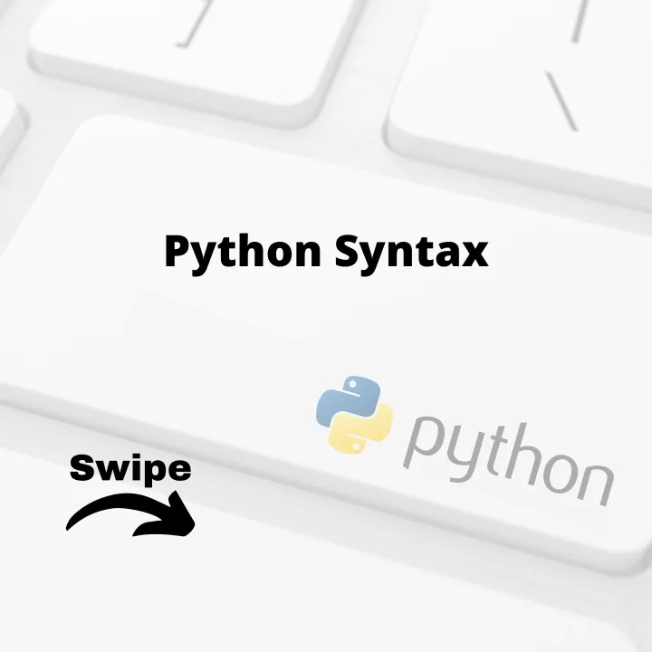 python syntax