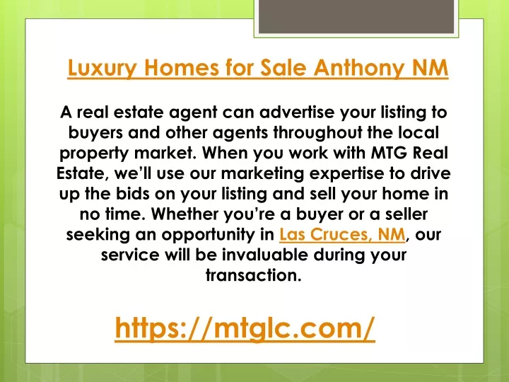 luxury homes for sale anthony nm