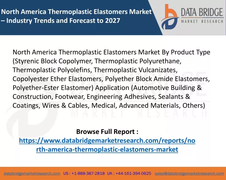 north america thermoplastic elastomers market