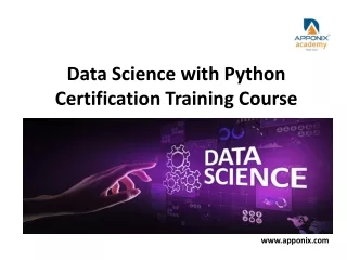 Data Science courses
