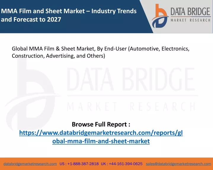 mma film and sheet market industry trends