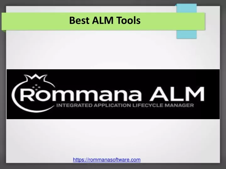 best alm tools