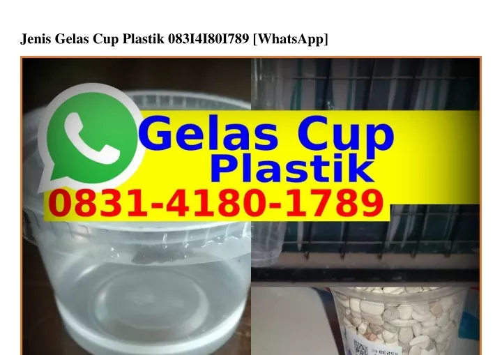 jenis gelas cup plastik 083i4i80i789 whatsapp