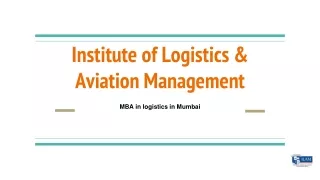 Do you know about MBA in Logistics?