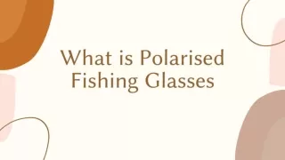 What is Polarised Fishing Glasses..