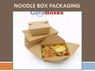 noodle box packaging