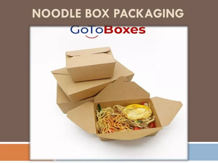noodle box packaging