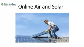 Solar Panel Installers Cranbourne South | Online Air and Solar