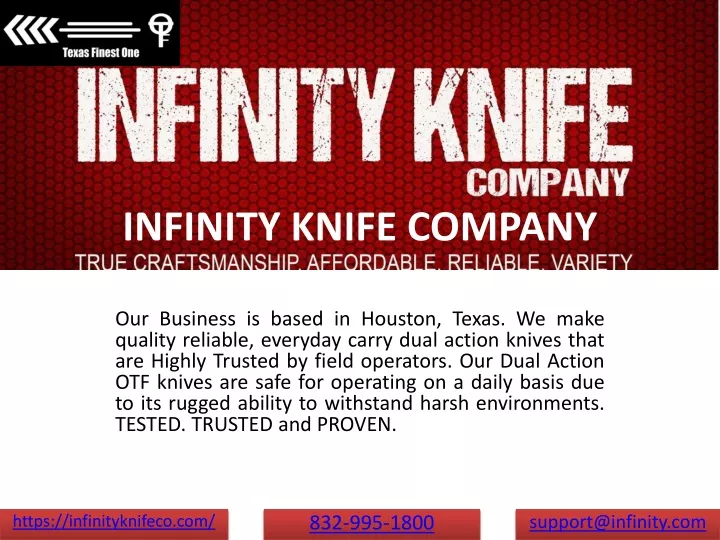 infinity knife company