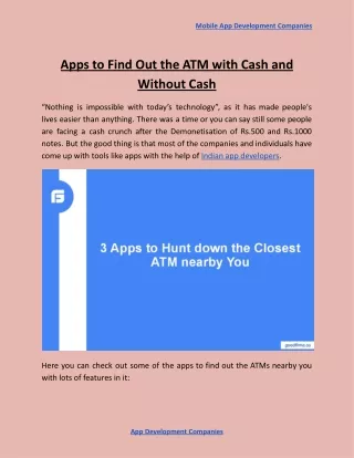 mobile app development companies