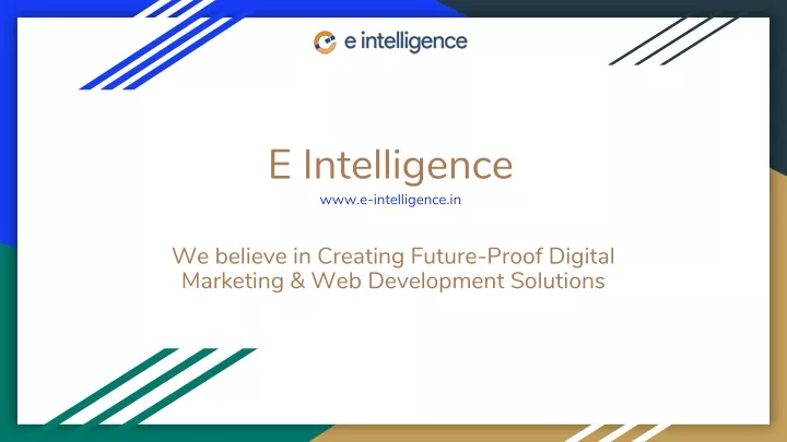 e intelligence www e intelligence in