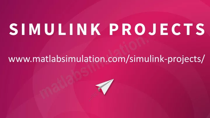 simulink projects
