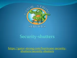 Security Shutters Installations | Charleston SC to Wilmington NC