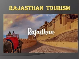 Rajasthan Tourism
