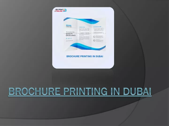 brochure printing in dubai