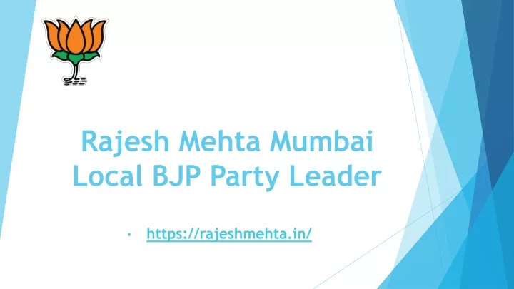 rajesh m ehta mumbai local bjp party leader