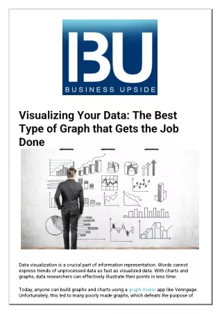 visualizing your data the best type of graph that