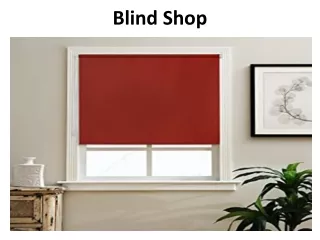 blind shop