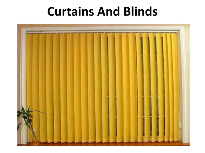 PPT - Curtains And Blinds PowerPoint Presentation, Free Download - ID ...