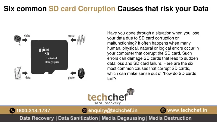 six common sd card corruption causes that risk your data